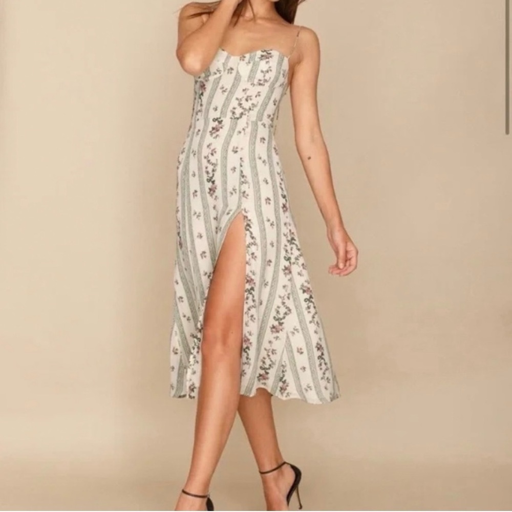 Reformation Juliette Dress Heath size 4